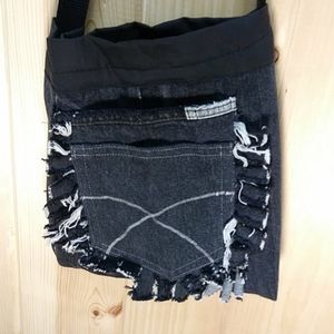 British Raj Middy Denim Shoulder Bag